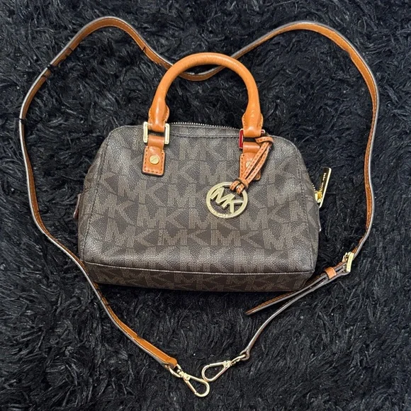 Michael Kors Brown and Tan Satchel - Picture 3 of 3